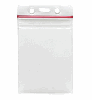 Flexible Vertical Resealable ID Badge Holders (100/Pack)