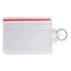 Resealable ID Badge Holders with Key Ring (100/Pack)