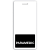 Vertical Black "PARAMEDIC" Badge Buddies (25/Pack)