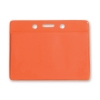 Horizontal Color-Back Badge Holders (100/Pack)