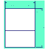4-1/4 x 1-1/2 Mailing Labels (100 Sheets/Box)