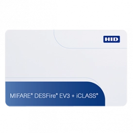 HID® MIFARE® DESFire® EV3 + iCLASS®