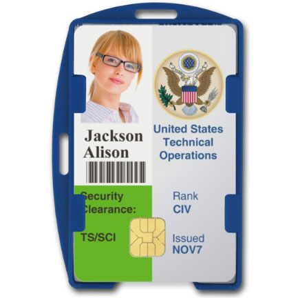 2-Card SkimSAFE FIPS 201 RFID Blocking Holders (50/Pack)