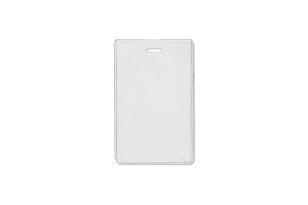 Heavy-Duty Vinyl Vertical Proximity Card Holder (100/pack)