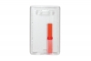 Frosted Rigid Plastic Vertical Card Dispenser with Red Extractor Slide (50/pack)