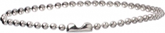 30" Nickel-Plated Steel Neck Chain (100/Pack)