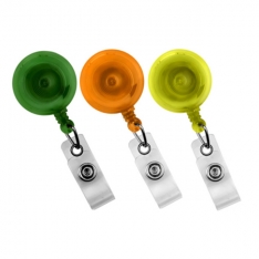 Translucent Color "Value Line" Economy Badge Reels (25/Pack)