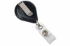 Black Premium Badge Reel With Strap And Slide Clip (25/pack)