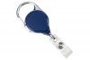 Royal Blue Carabiner Badge Reel With Strap (25/pack)