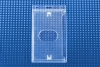Economy Crystal Clear Vertical Side-Load Card Dispenser (50/pack)