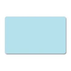 Light Blue 30 Mil Plastic PVC Cards (100/Pack)