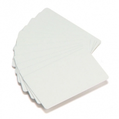 White Plastic PVC 30 mil Credit Cards (500/Box)