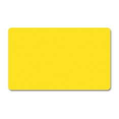 Yellow 30 Mil Plastic PVC Cards (100/Pack)