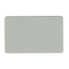 Grey 30 Mil Plastic PVC Cards (100/Pack)
