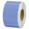 PMS 290 Blue Thermal Transfer Floodcoated Color  Labels